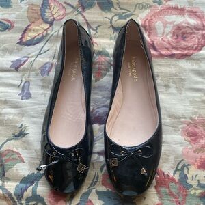 Kate spade Black ballet flats